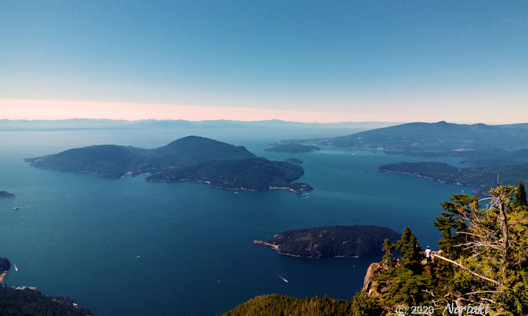 Saint Marks からもう少し西の景色